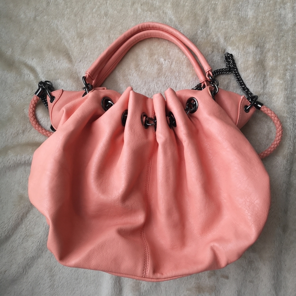 Justfab Peach Shoulder Bag